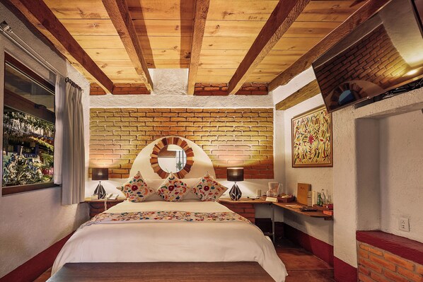 Standard Double Room | Egyptian cotton sheets, premium bedding, down duvets, in-room safe
