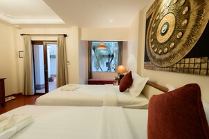 Deluxe Room, River View (Ground Floor) | In-room safe, free WiFi, bed sheets