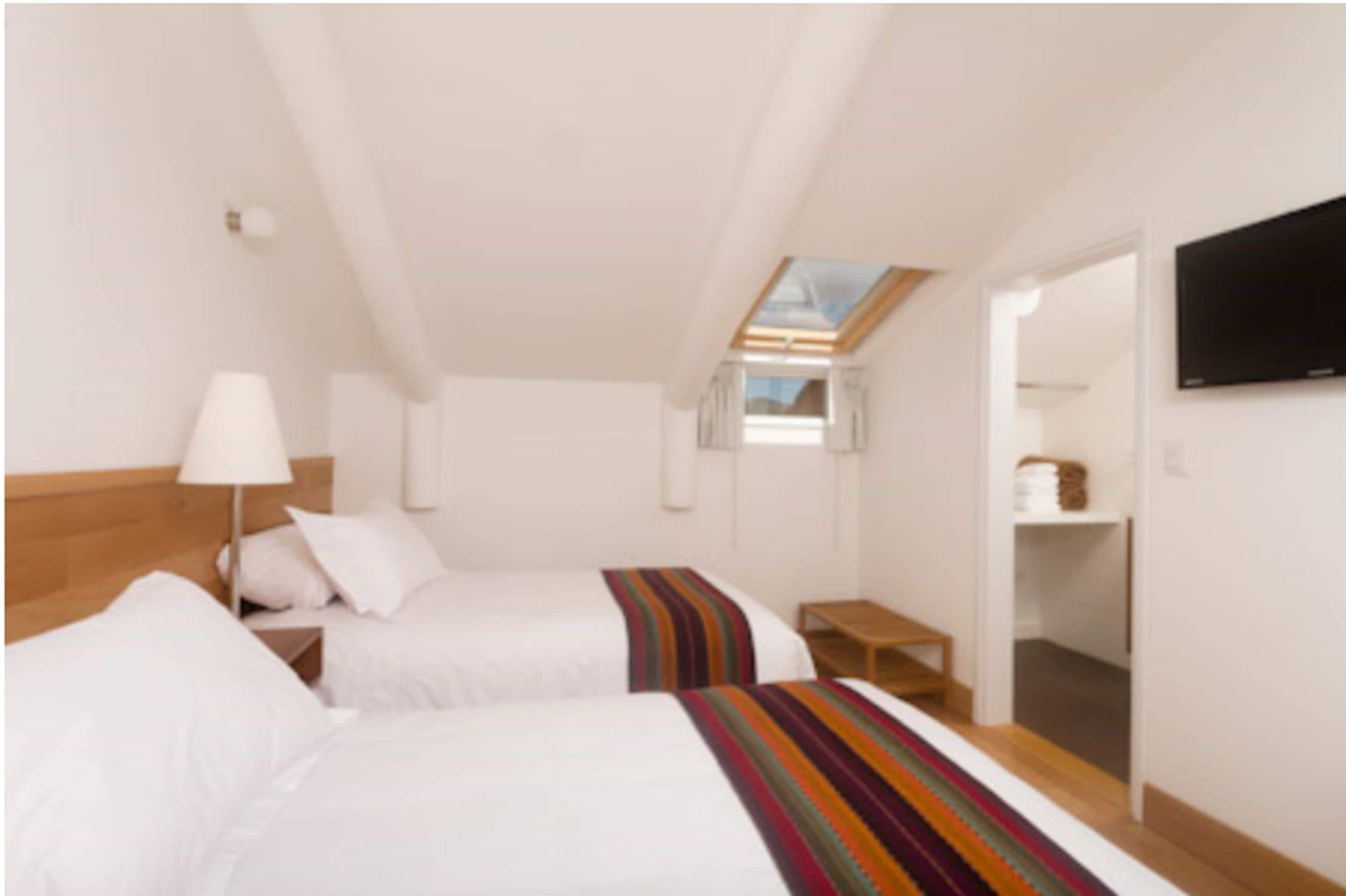 twin room, 2 single beds | hypo-allergenic bedding, in-room safe, desk, blackout curtains