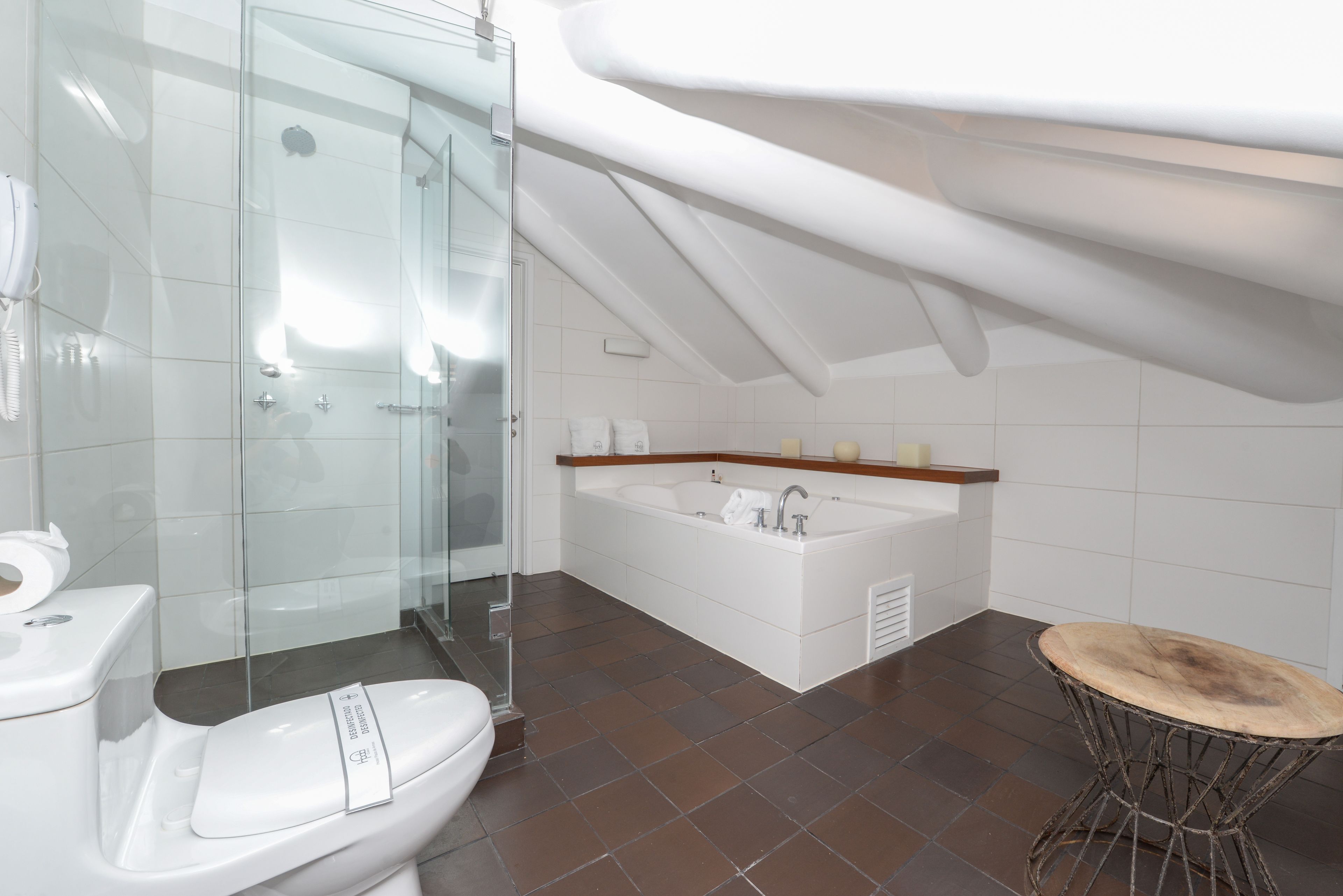 suite | bathroom | shower, rainfall showerhead, free toiletries, hair dryer