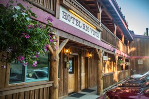 Entrada de la propiedad