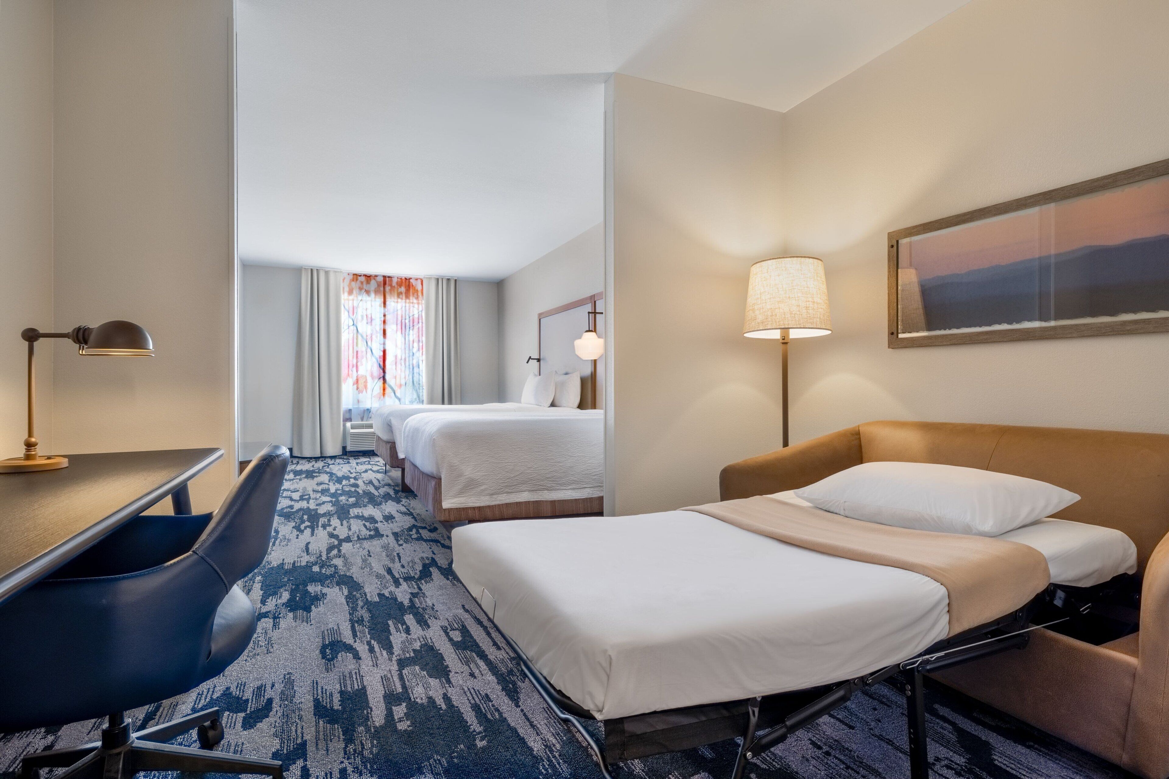 suite, multiple beds | blackout curtains, iron/ironing board, free cots/infant beds, free wifi