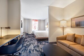 Suite, 1 King Bed with Sofa bed | Blackout drapes, iron/ironing board, free cribs/infant beds, free WiFi - Fairfield Inn & Suites by Marriott Fort Walton Beach Hurlburt Area (Fort Walton Beach)