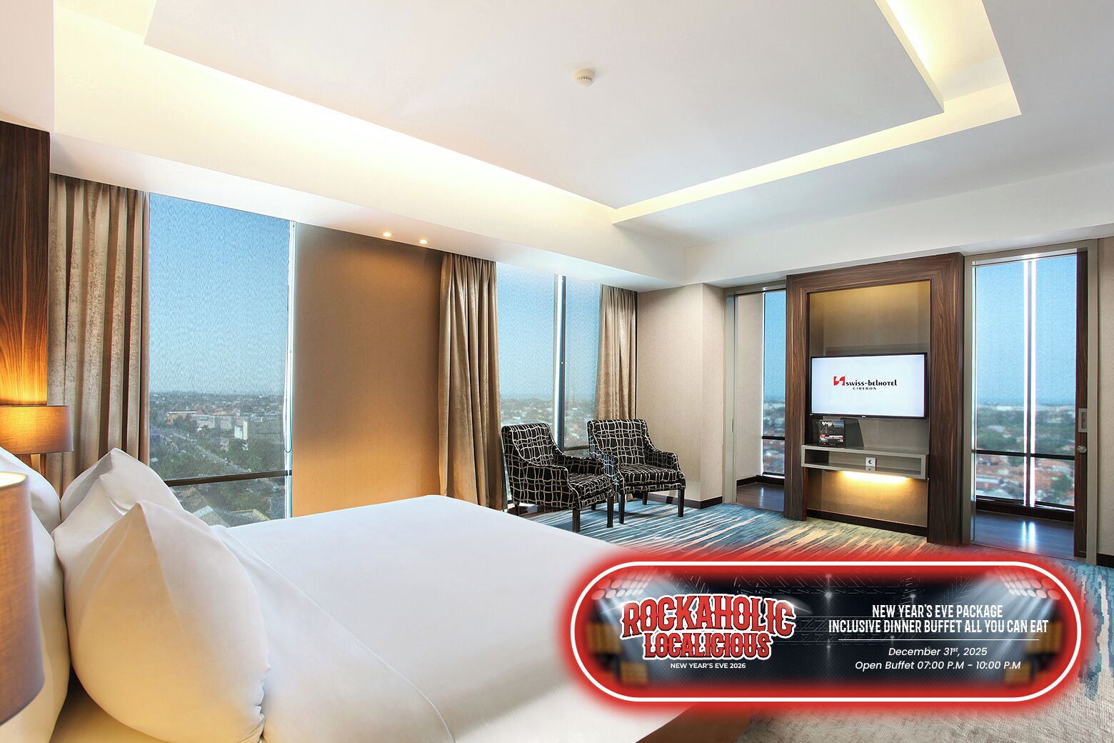 Presidential Suite | Premium bedding, in-room safe, desk, laptop workspace