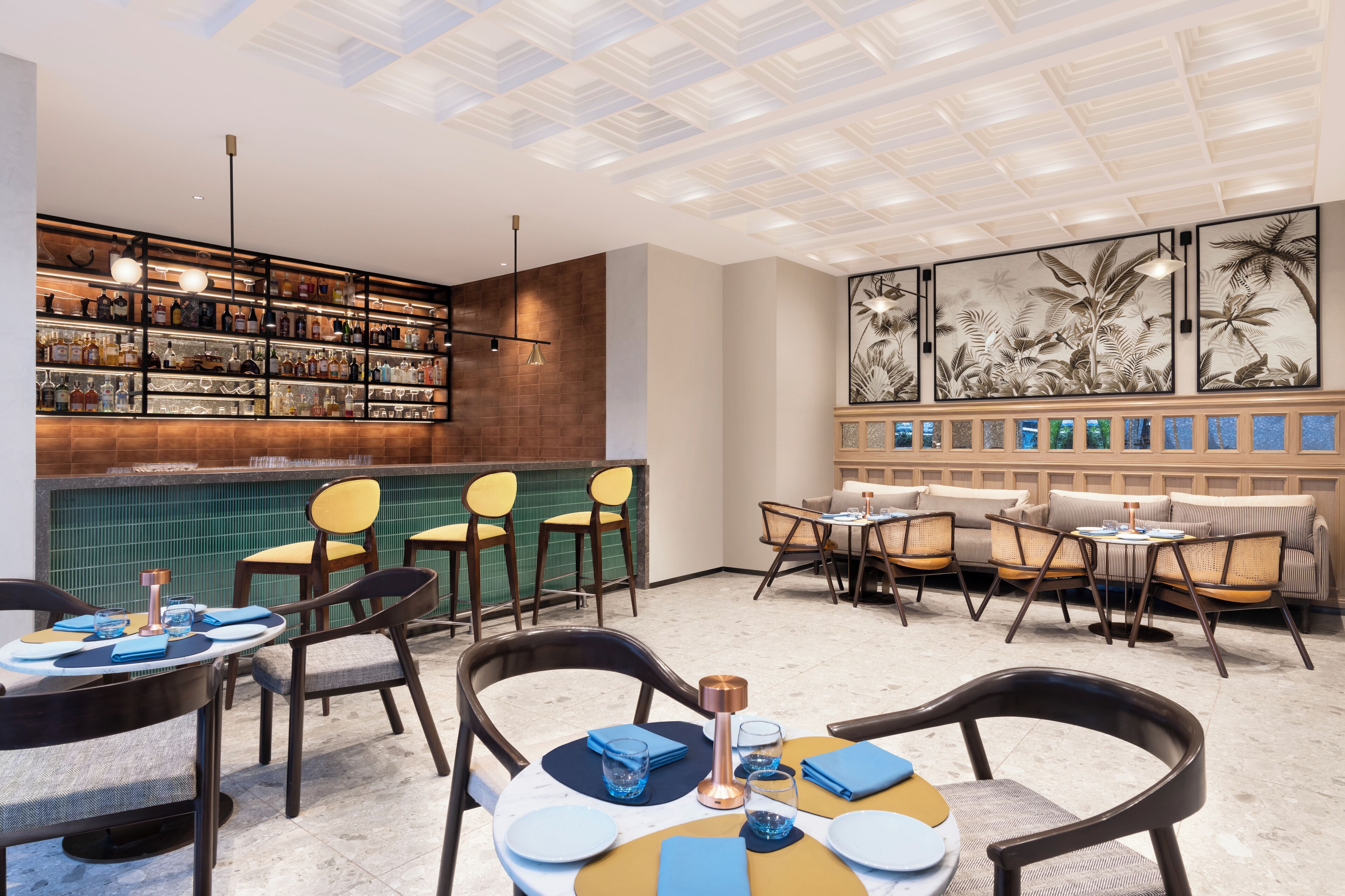 2 restaurants, breakfast, lunch, dinner served; Indian cuisine