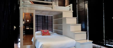 5 bedrooms, in-room safe, individually decorated, desk
