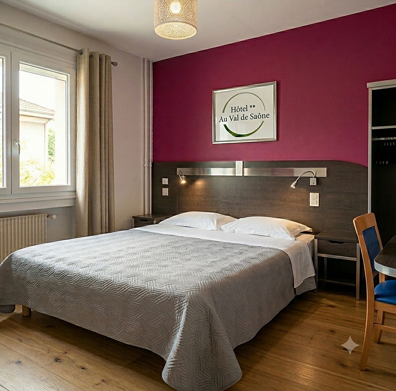 Desk, iron/ironing board, free WiFi, bed sheets