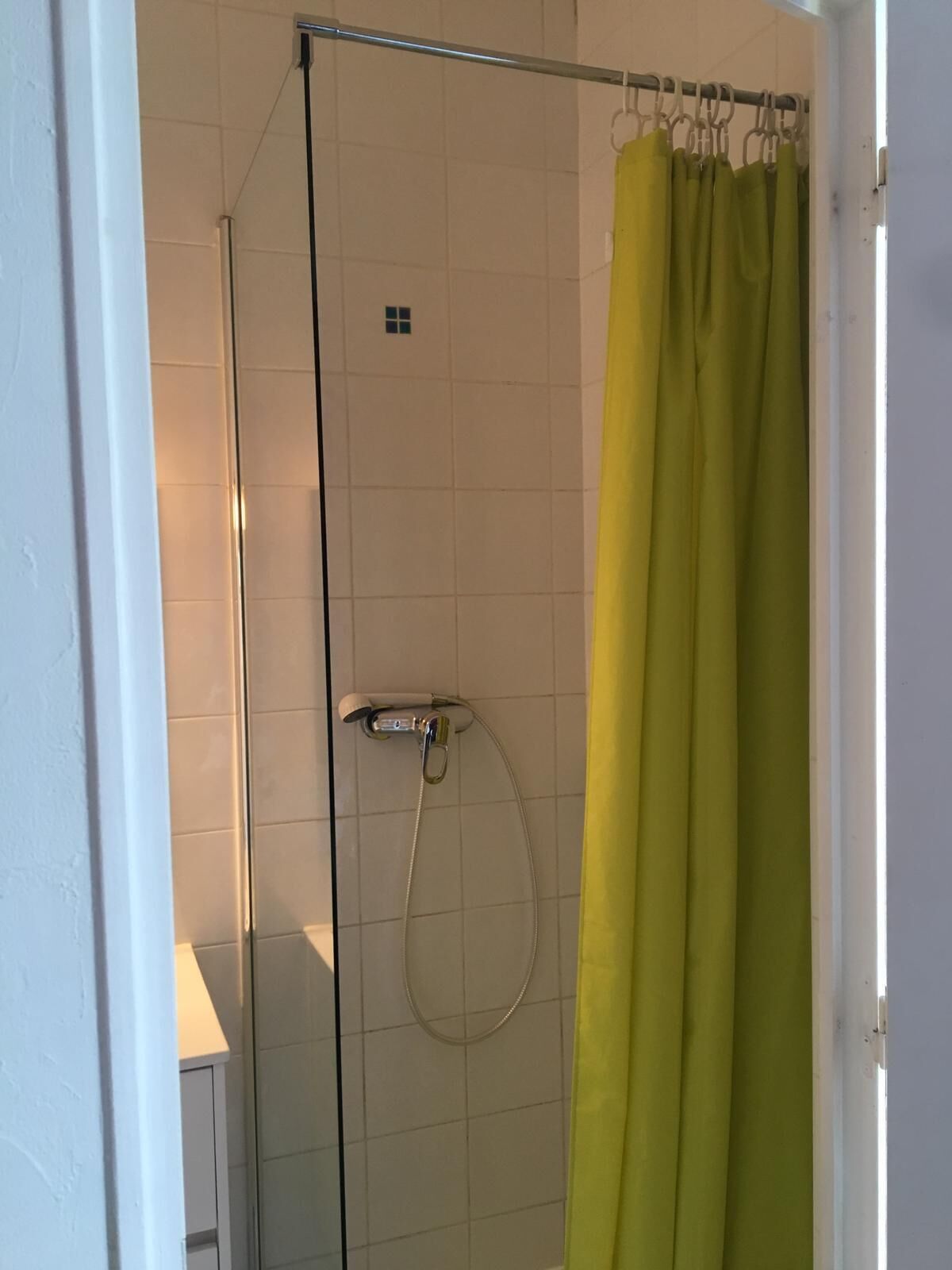 comfort double room | bathroom | shower, towels