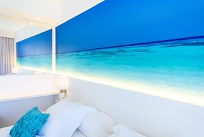Standard Double or Twin Room, Balcony | Premium bedding, minibar, blackout curtains, free WiFi - Plaza Santa Ponsa Boutique Hotel - Adults Only (Calvia)