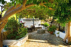 Terrace/patio - Kounenos Apartments (Agios Nikolaos)