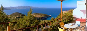 Apartment, 2 Bedrooms, Sea View | Terrace/patio - Kounenos Apartments (Agios Nikolaos)