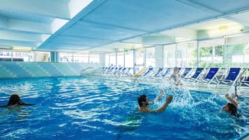 Innenpool, Liegestühle