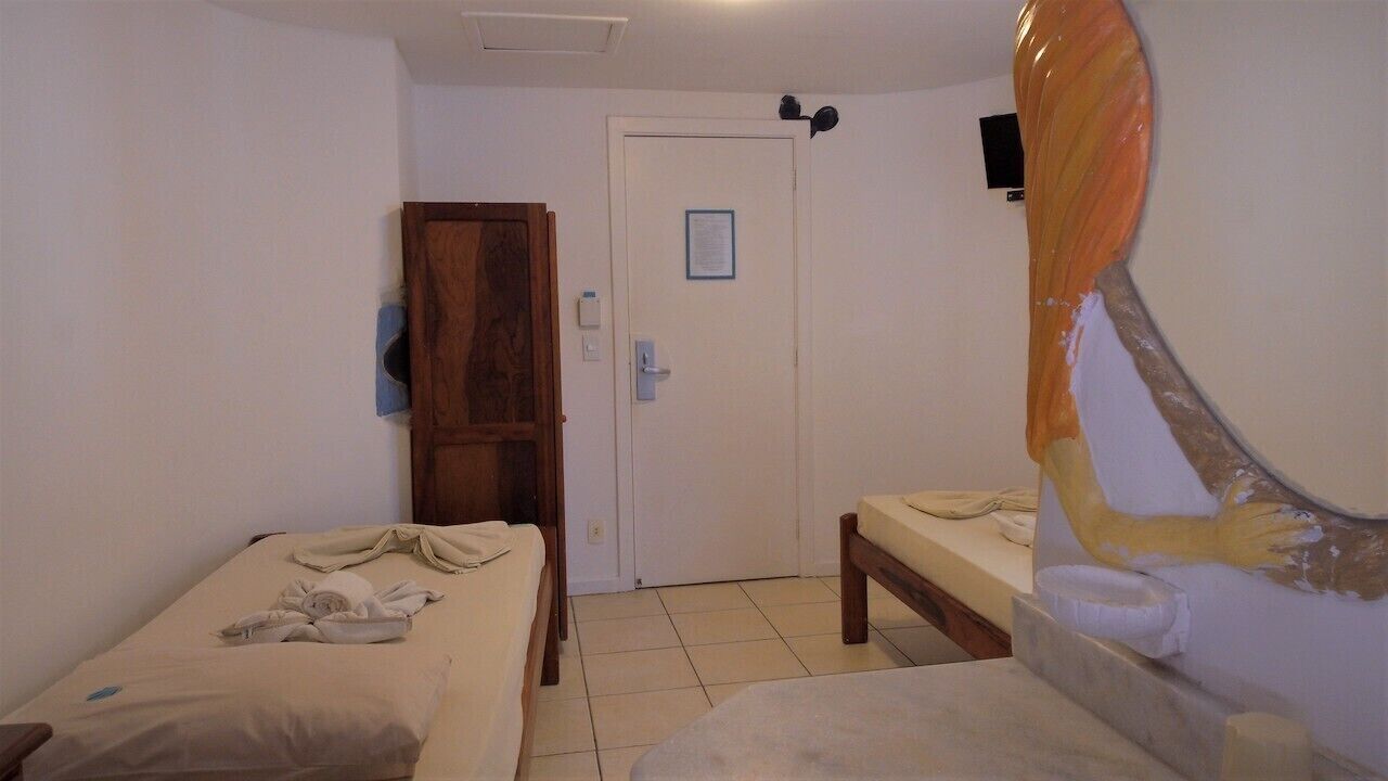 Cabine Standard Solteiro | Blendingsgardiner, wi-fi (inkludert) og sengetøy