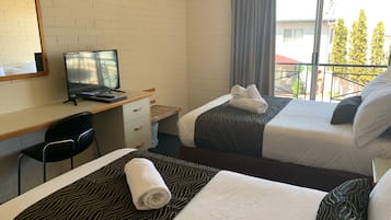 Standardzimmer | Schreibtisch, kostenloses WLAN, Bettwäsche