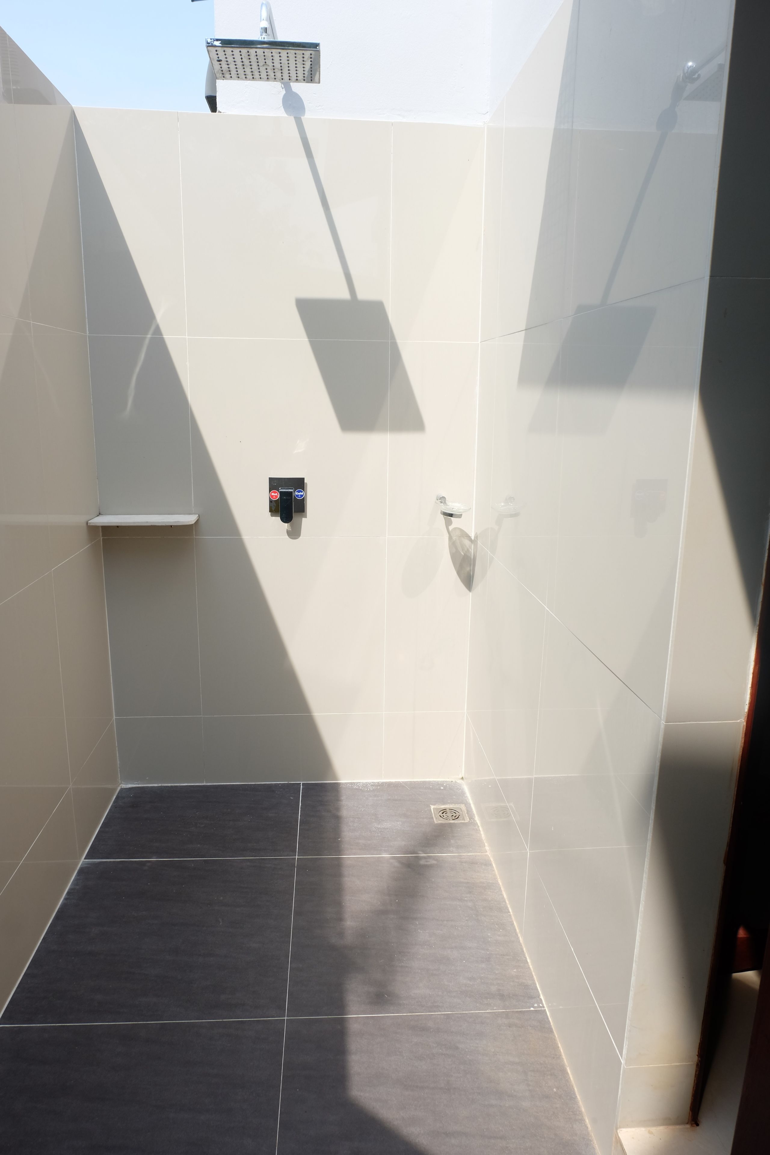 family villa, pool access | bathroom shower