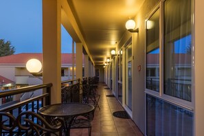 Terrace/patio - Lugano Motor Lodge (Blenheim)