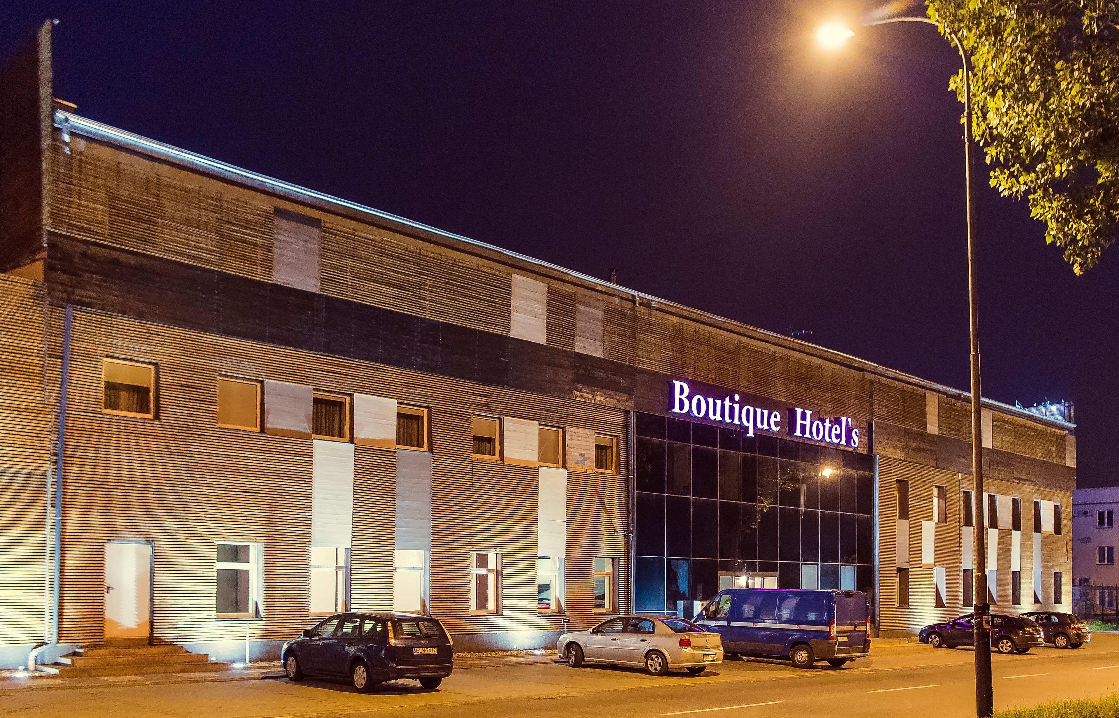 front of property – evening/night