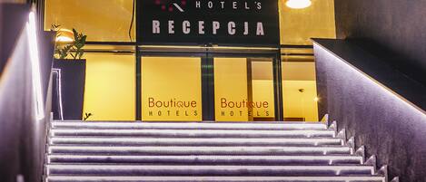 Entrée de l’hébergement