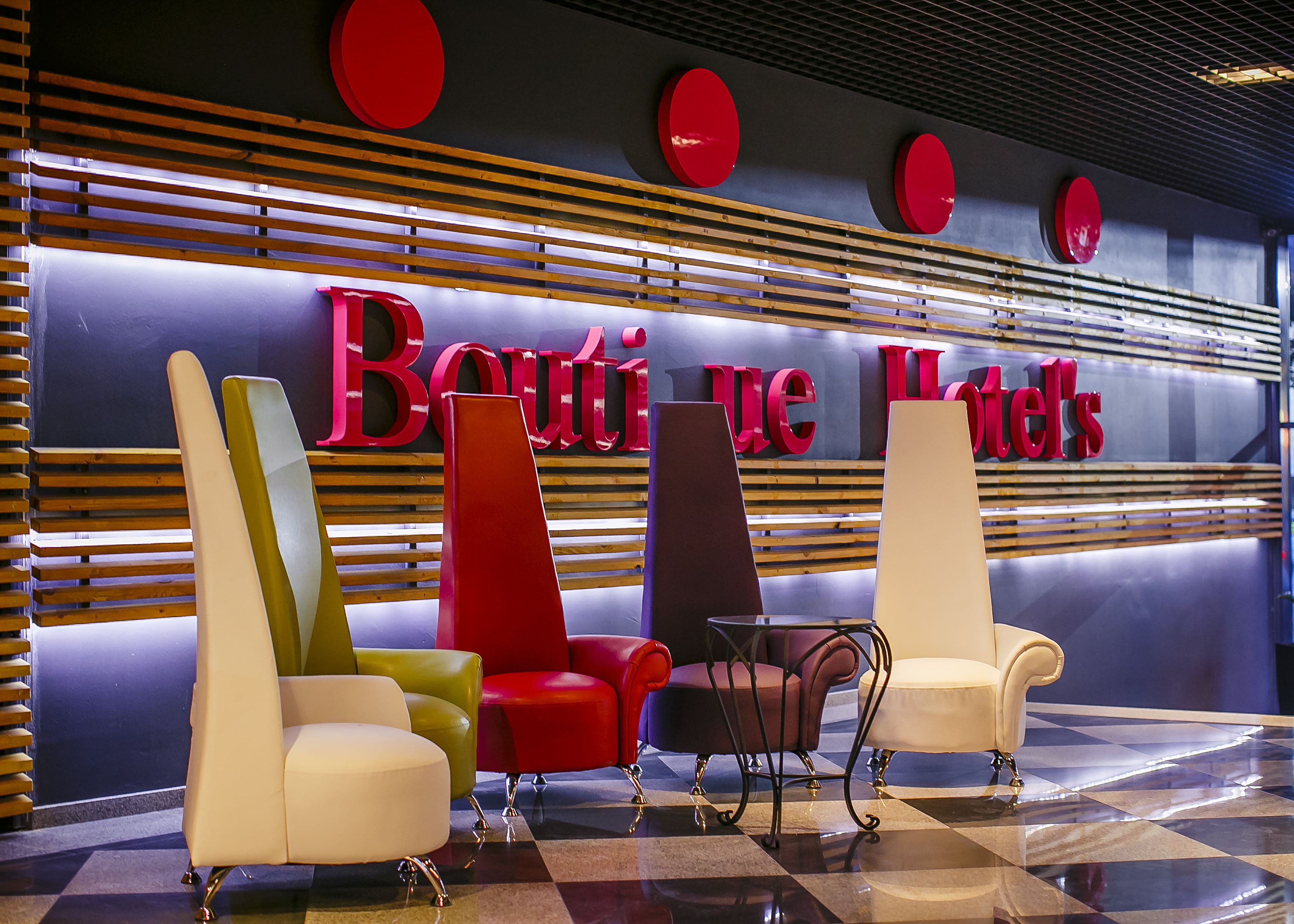 Sitzecke in der Lobby