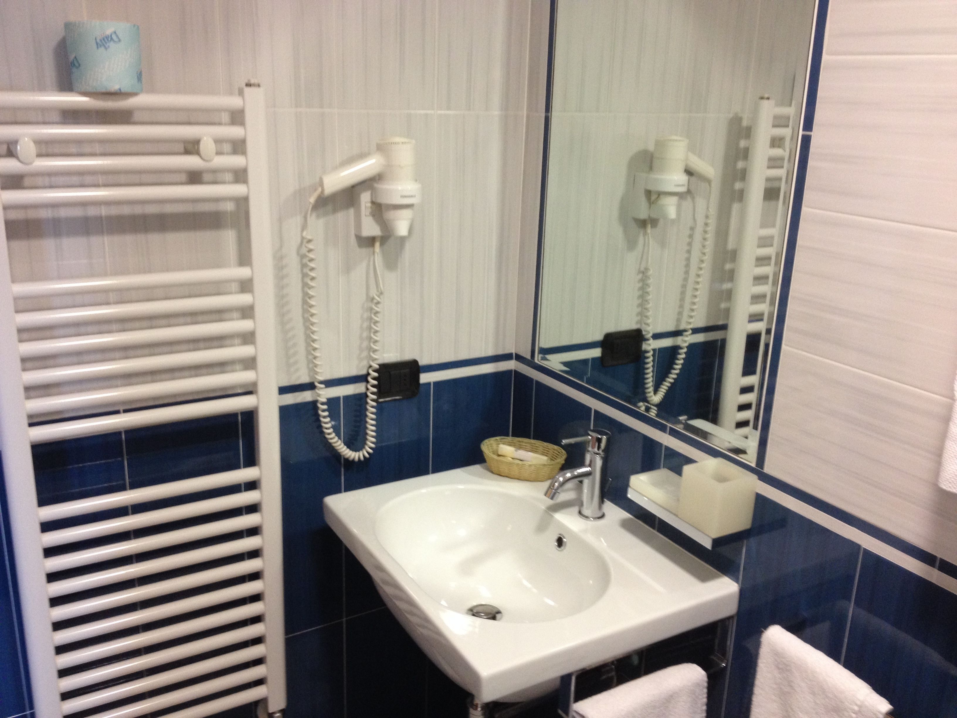 single room | bathroom | shower, rainfall showerhead, free toiletries, hair dryer