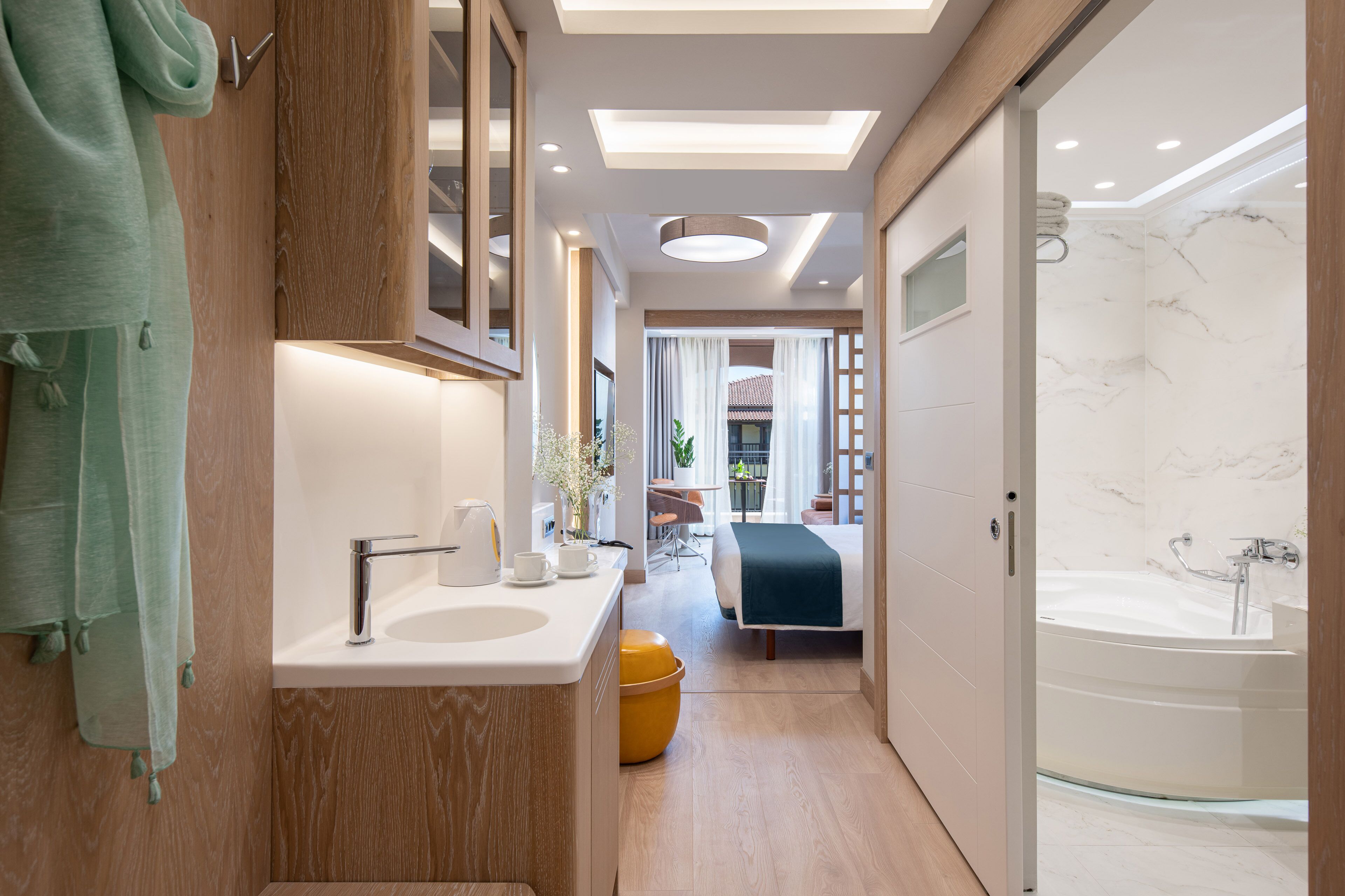 superior double room, garden view | 1 bedroom, premium bedding, minibar, in-room safe