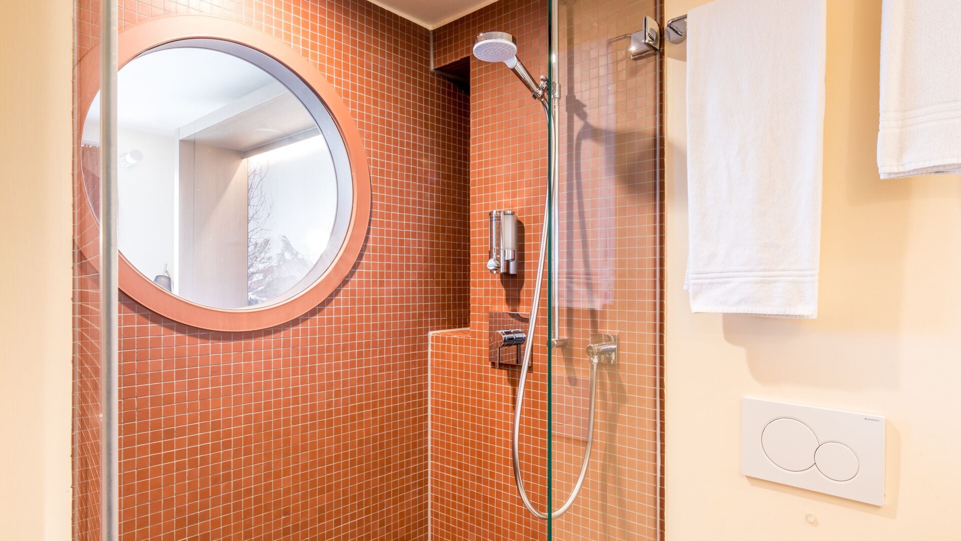 single room | bathroom | hair dryer, towels