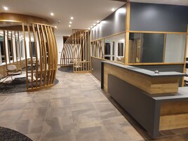 Zona de estar del vestíbulo