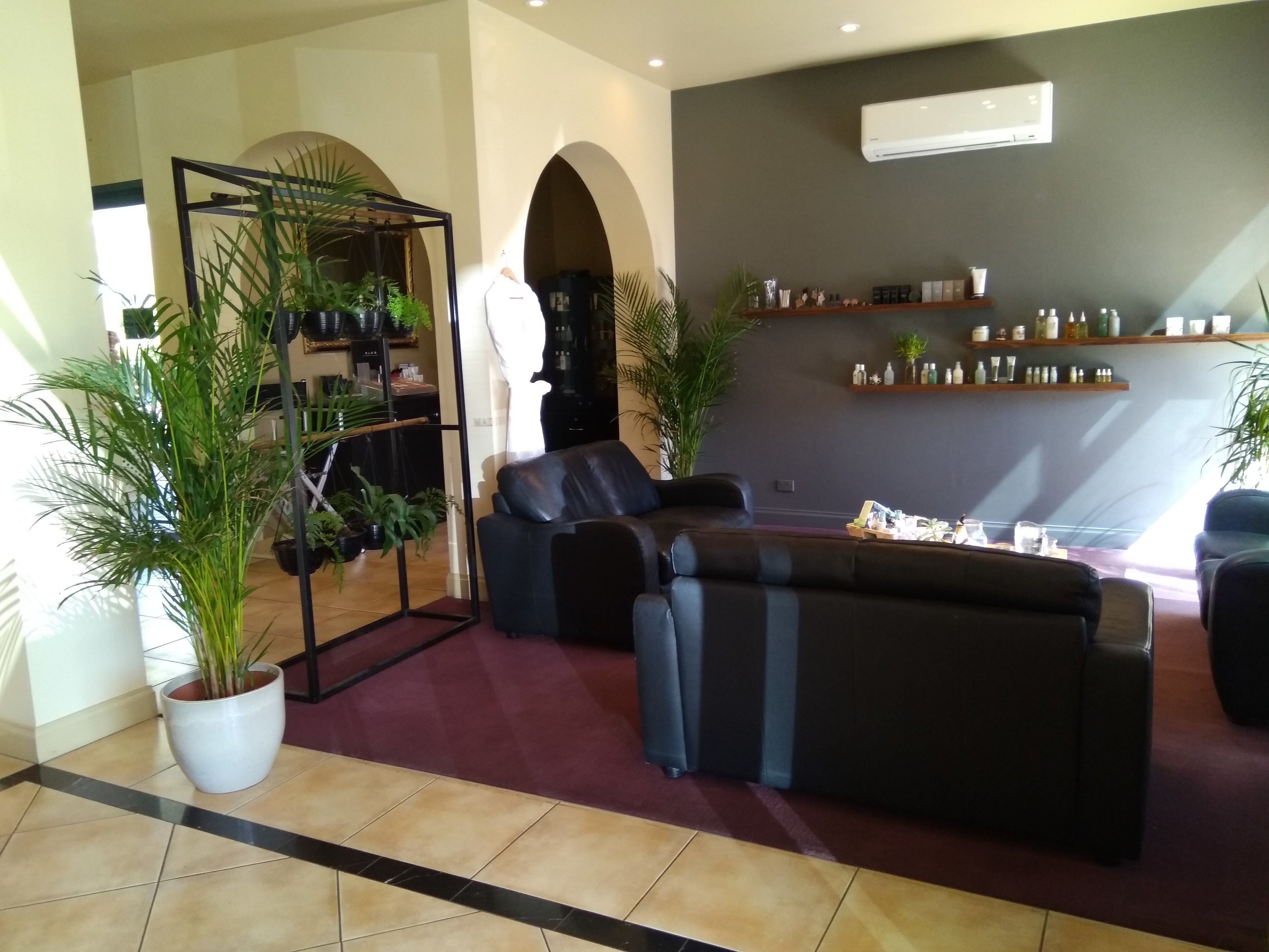 Sauna, body treatments, hot stone massages, deep-tissue massages