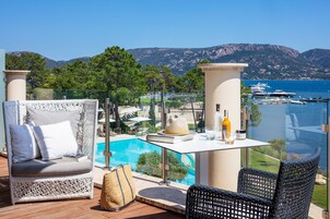 Luxury Suite, Terrace, Sea View | View from room
