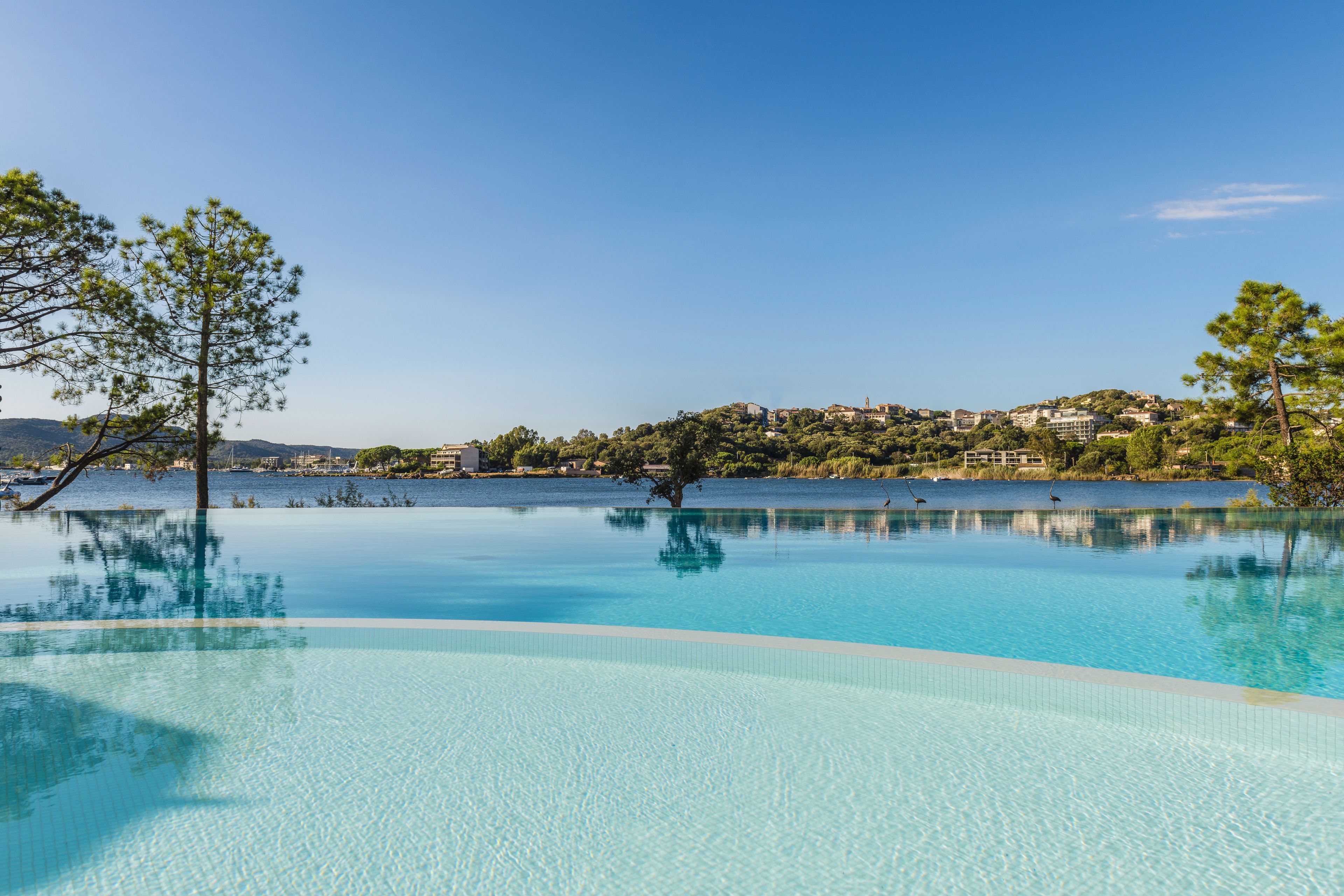 indoor pool, 2 outdoor pools, pool umbrellas, pool loungers