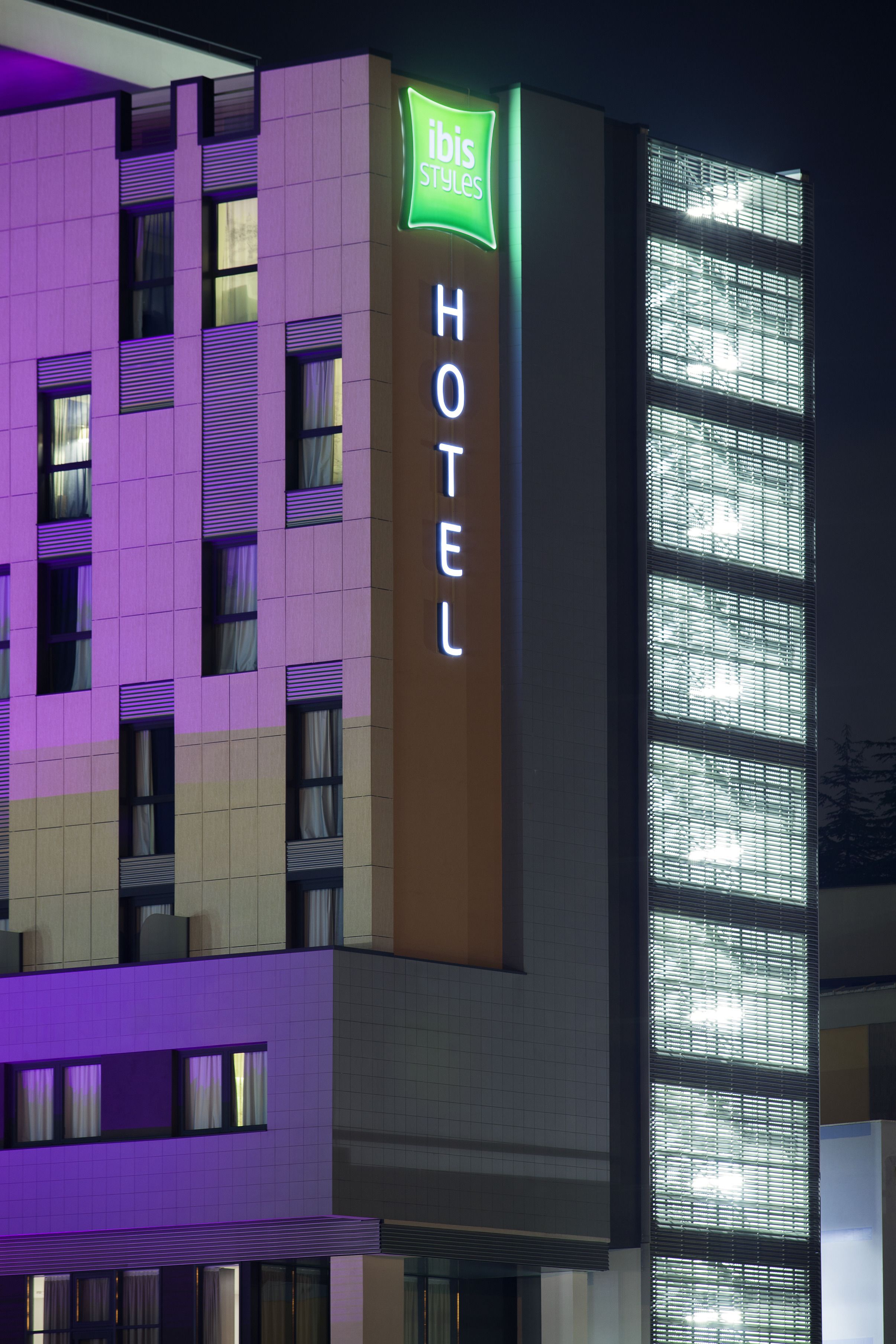 front of property – evening/night