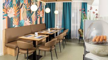 Daily buffet breakfast (EUR 8 per person)