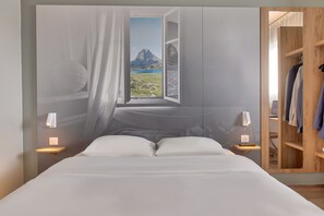 Double Room, Non Smoking | Desk, soundproofing, free WiFi, bed sheets - B&B HOTEL Pau Lescar (Lescar)