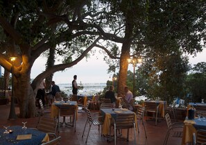 Lunch, dinner served; Regional cuisine, al fresco dining  - Hotel Miramare (Dorgali)