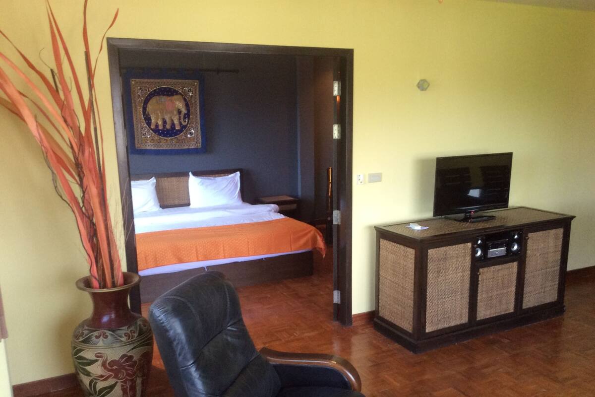 Deluxe Apartment, 1 King Bed with Sofa bed | Minibar, in-room safe, blackout drapes, rollaway beds