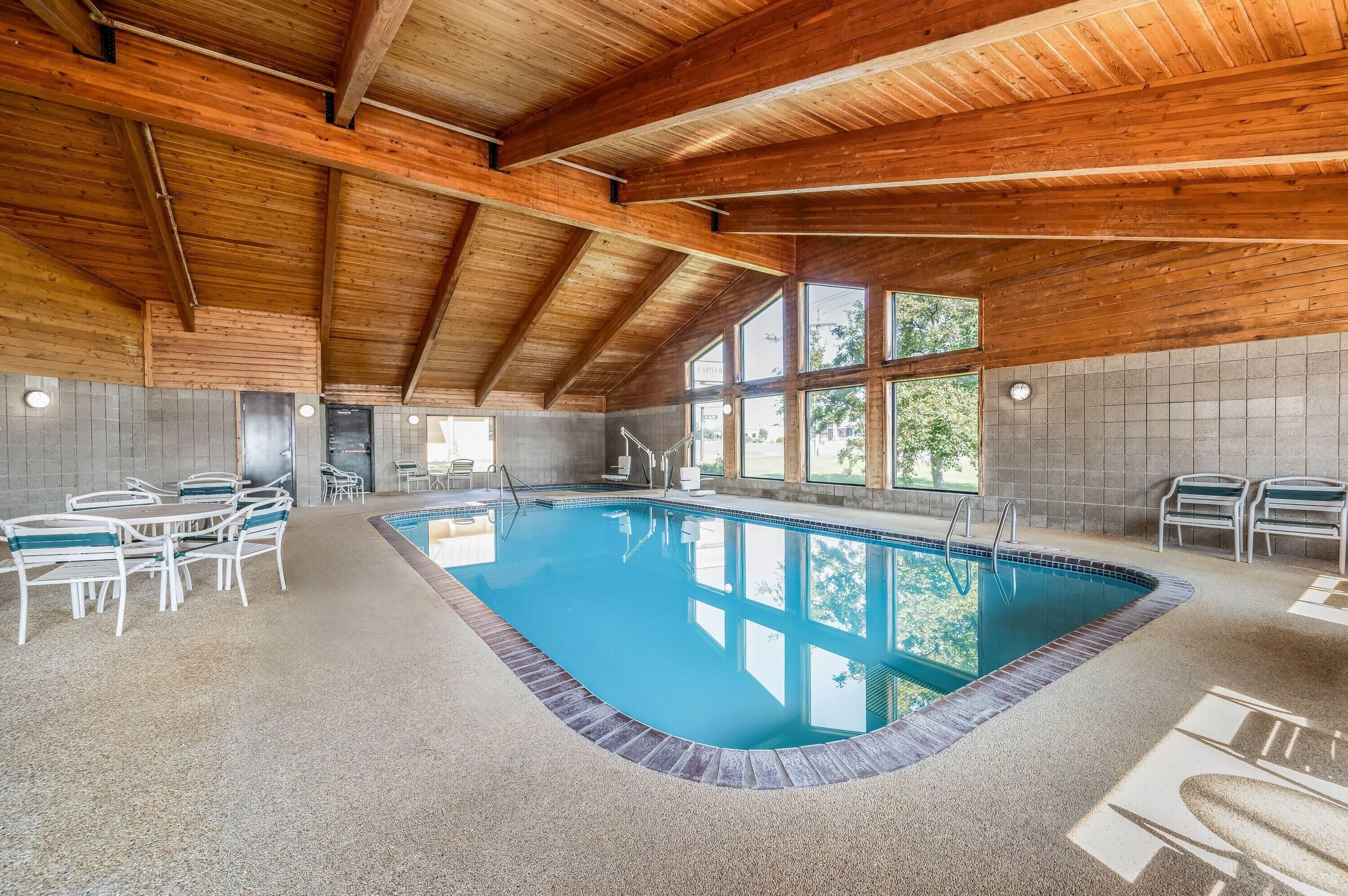 Una piscina techada