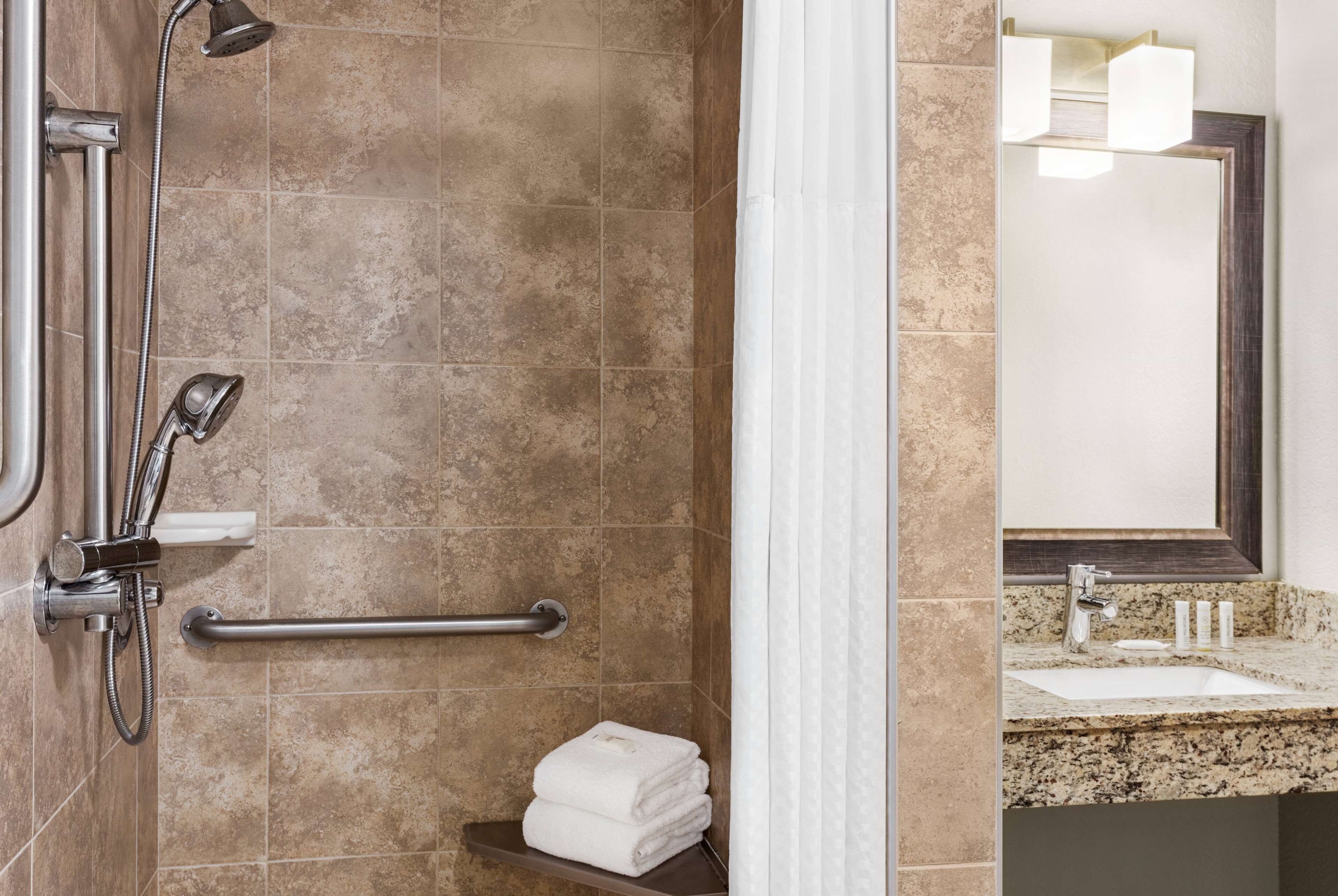 room, 2 double beds, accessible, non smoking | accessible bathroom