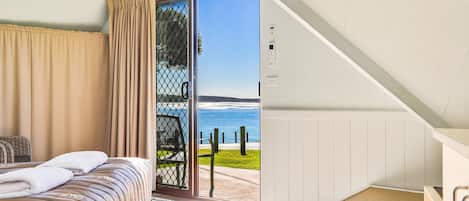 Blackout curtains, soundproofing, iron/ironing board