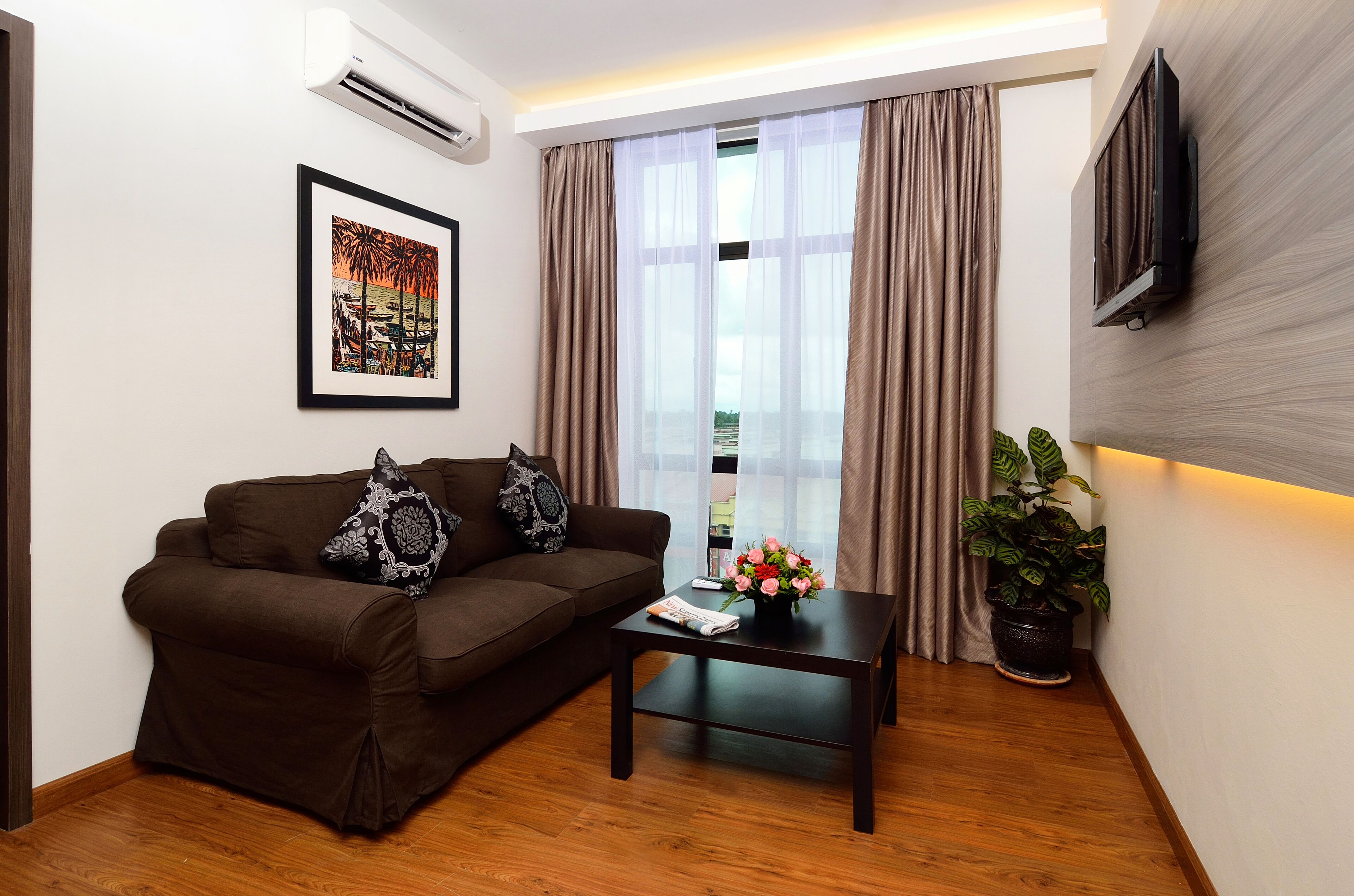 Family Suite | Living room | LCD TV