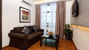 Family Suite | Living room | LCD TV