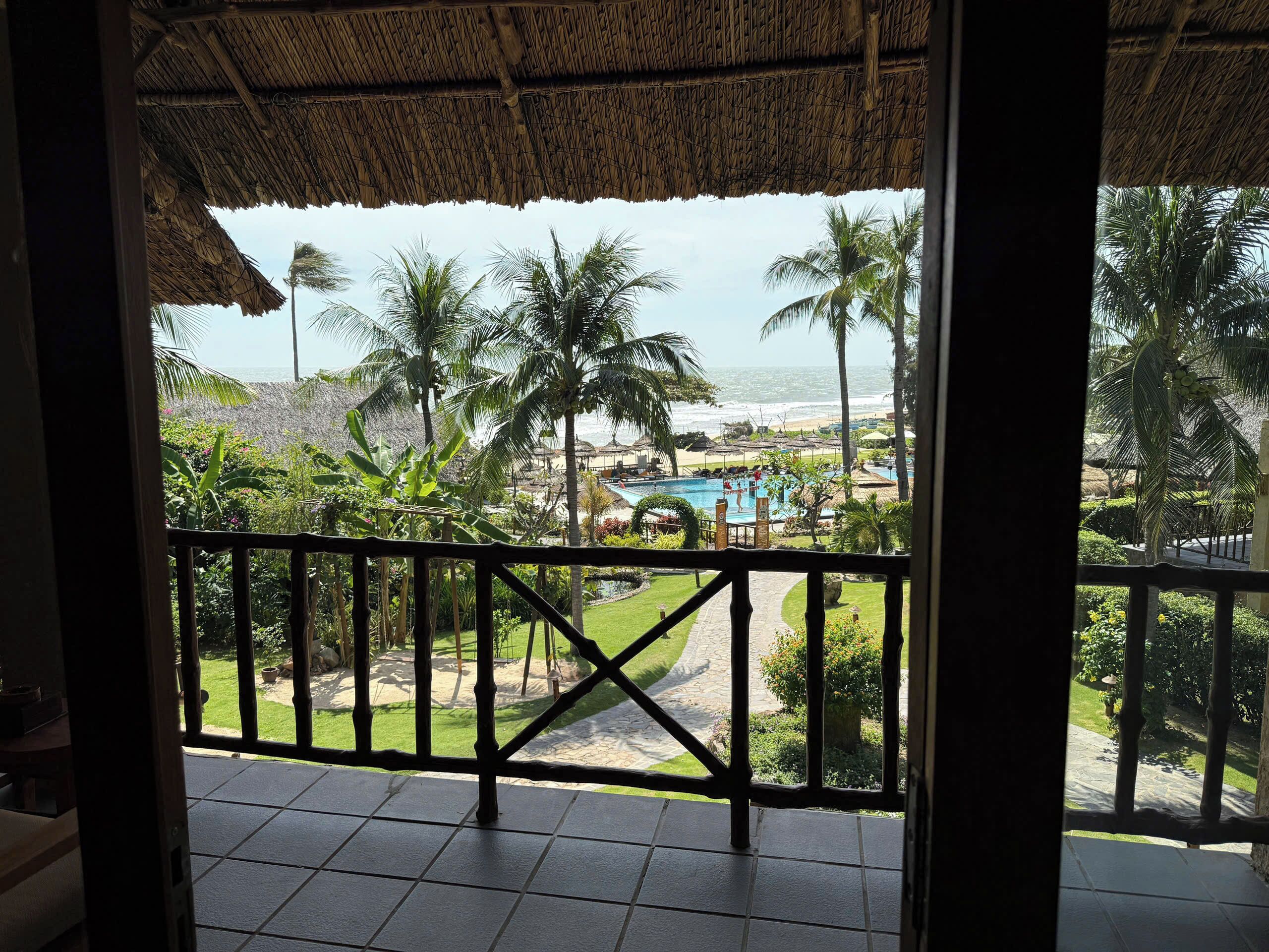 Bungalow, Meerblick (Double) | Terrasse/Patio