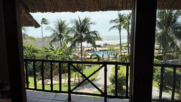 Bungalow, Meerblick (Double) | Terrasse/Patio