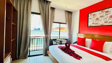 Family Suite, 2 Bedrooms, Balcony | In-room safe, laptop workspace, iron/ironing board, free WiFi