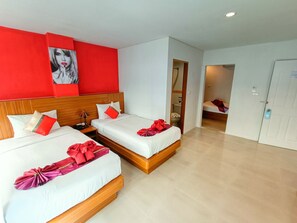 Familien-Dreibettzimmer, Balkon | Ausblick vom Zimmer