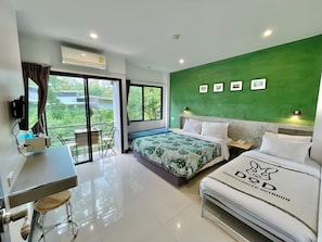 Triple Room | Minibar, in-room safe, desk, soundproofing - Ideo Phuket Hotel (Sa Khu)