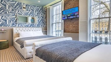 The Crash Suite | Memory foam beds, individually decorated, individually furnished