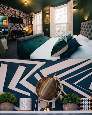 Penthouse, Ensuite, Garden View (The Roxky) | Memory foam beds, free minibar, individually decorated