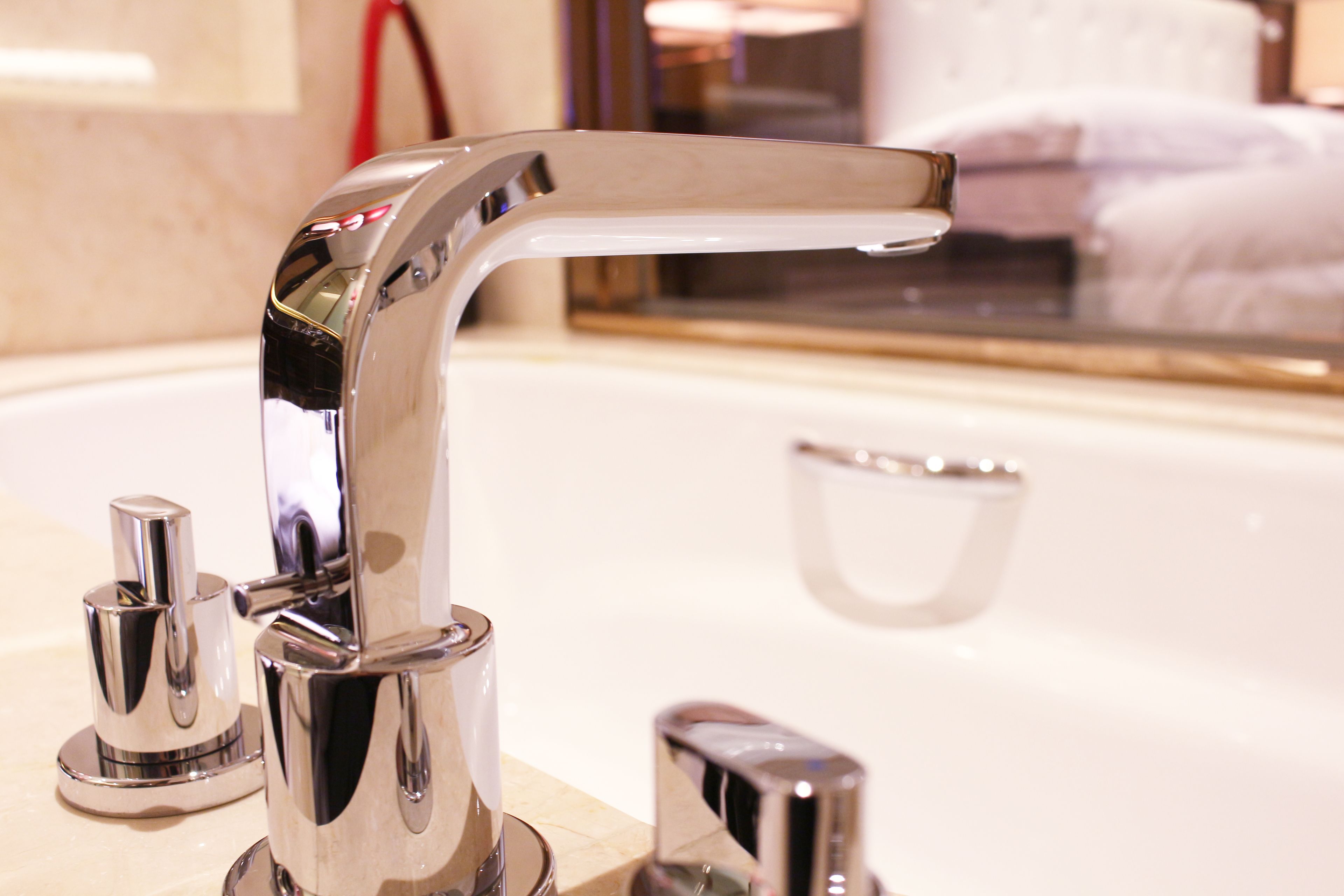 free toiletries, hair dryer, slippers, towels