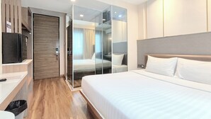 ห้องซูพีเรีย | ตู้นิรภัยในห้องพัก, โต๊ะทำงาน, Wi-Fi ฟรี, ผ้าปูที่นอน