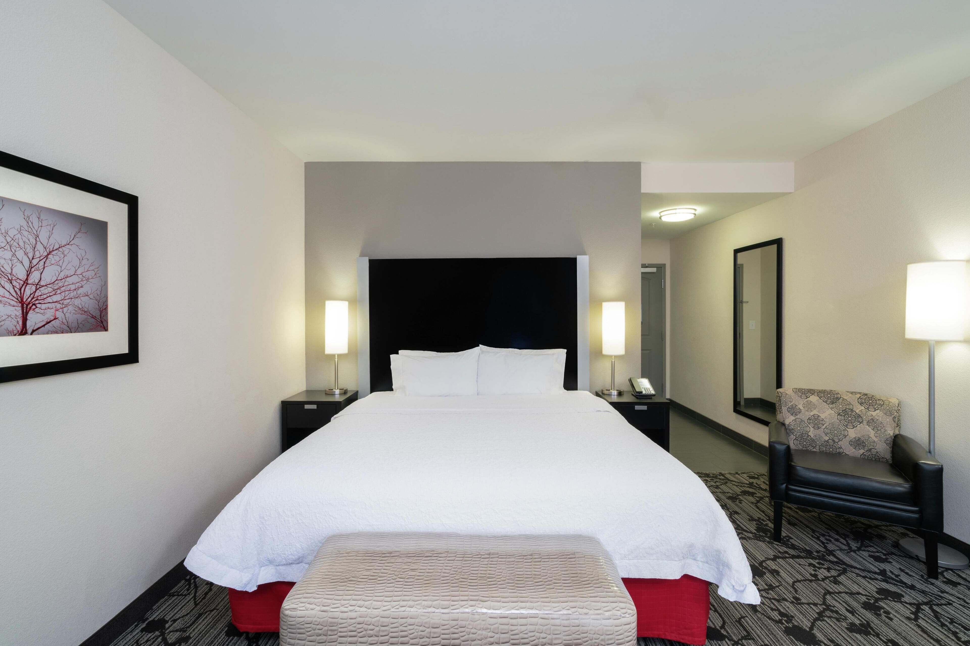 Quarto, 1 cama King | Roupas de cama de algodão egípcio, roupas de cama premium